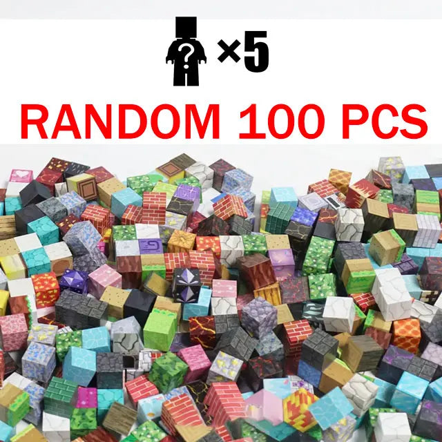 مكعبات بناء مغناطيسية عالم المناجم 500 قطعة | ألعاب STEM +6 سنوات | نُمو