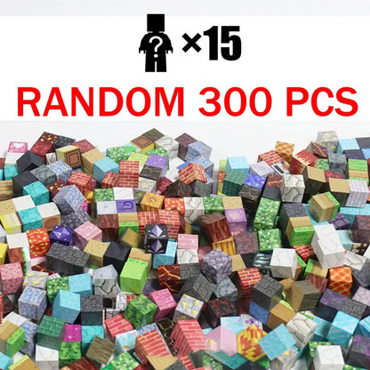 مكعبات بناء مغناطيسية عالم المناجم 500 قطعة | ألعاب STEM +6 سنوات | نُمو