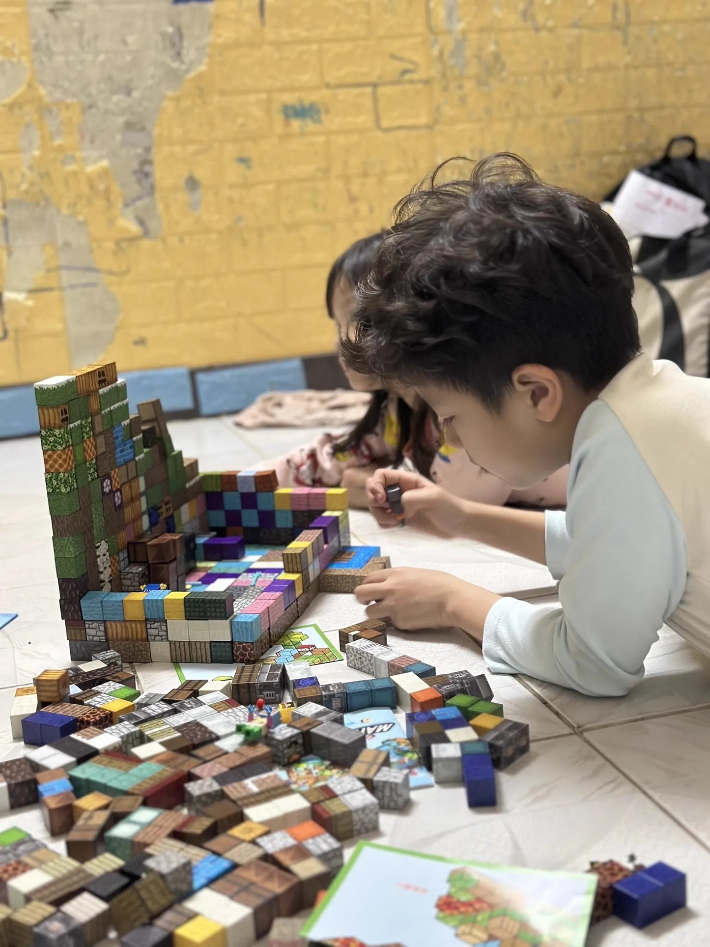 مكعبات بناء مغناطيسية عالم المناجم 500 قطعة | ألعاب STEM +6 سنوات | نُمو