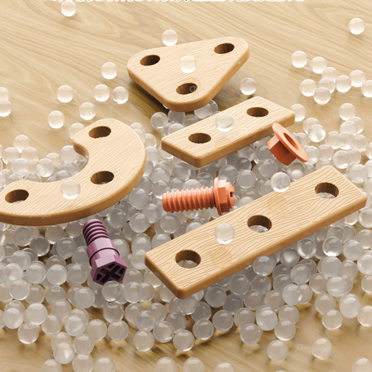 مجموعة أدوات المهندس الصغير DIY مع حفار كهربائي | ألعاب STEM ومونتيسوري +3 سنوات | نُمو