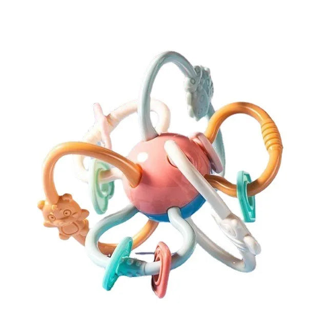 لعبة فرز الأشكال الحسية 7 في 1 للرضع والأطفال | ألعاب مونتيسوري تعليمية +6-12 شهراً